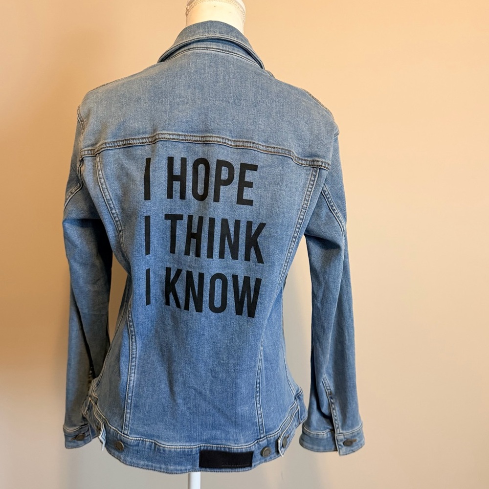 NWT ZADIG & VOLTAIRE KASE HOPE DENIM JACKET LIGHT BLUE SIZE SMALL - Picture 6 of 12